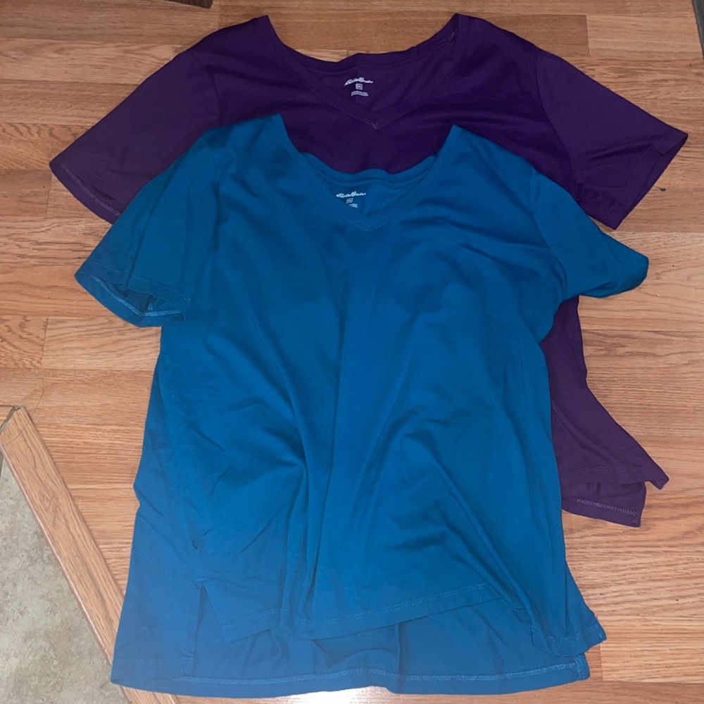 Set of Two Eddie Bauer T-Shirts, XXL